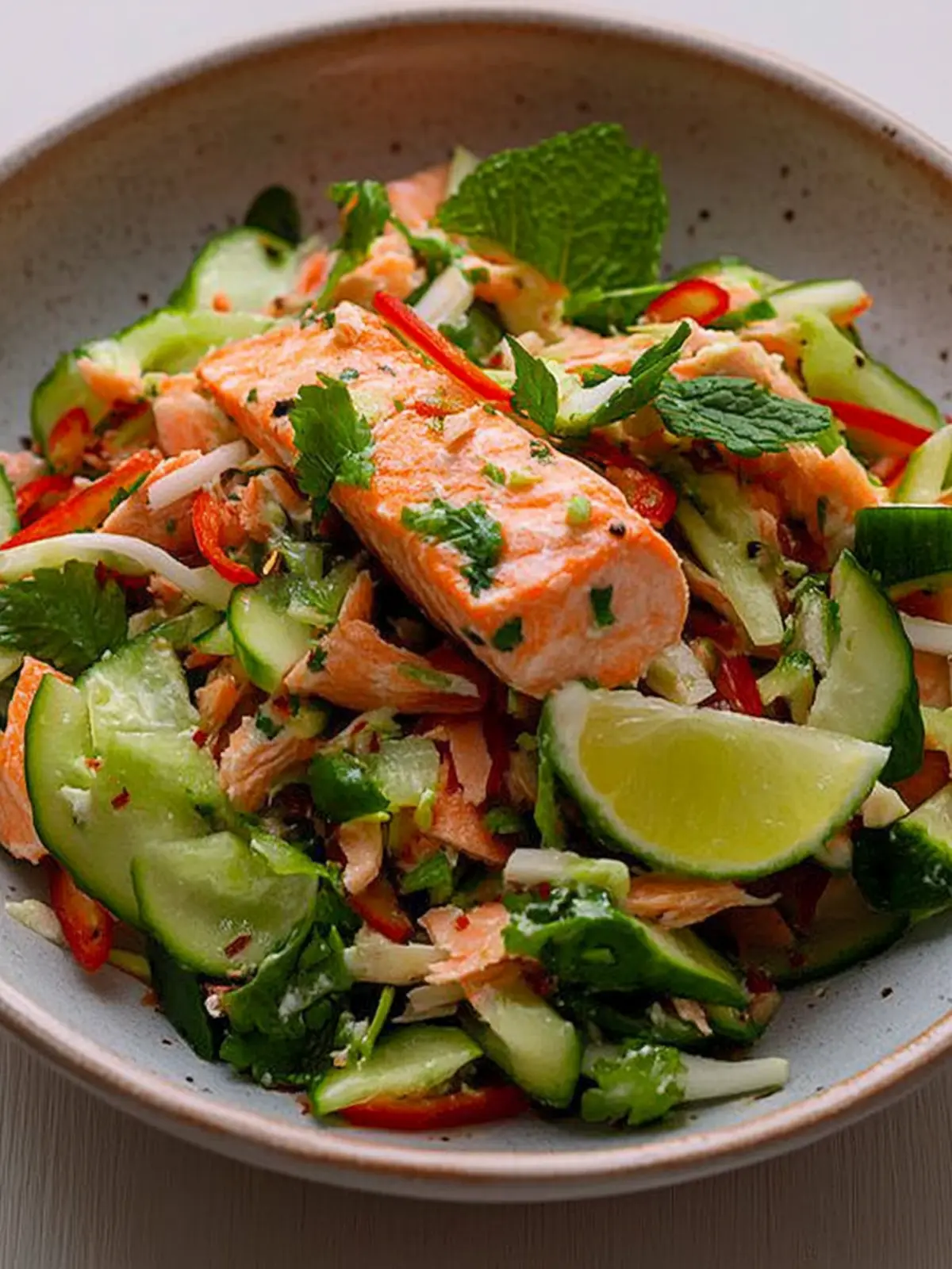 Thai Salmon Salad: Elevate Your Meal with Miso & Wild-Caught Salmon